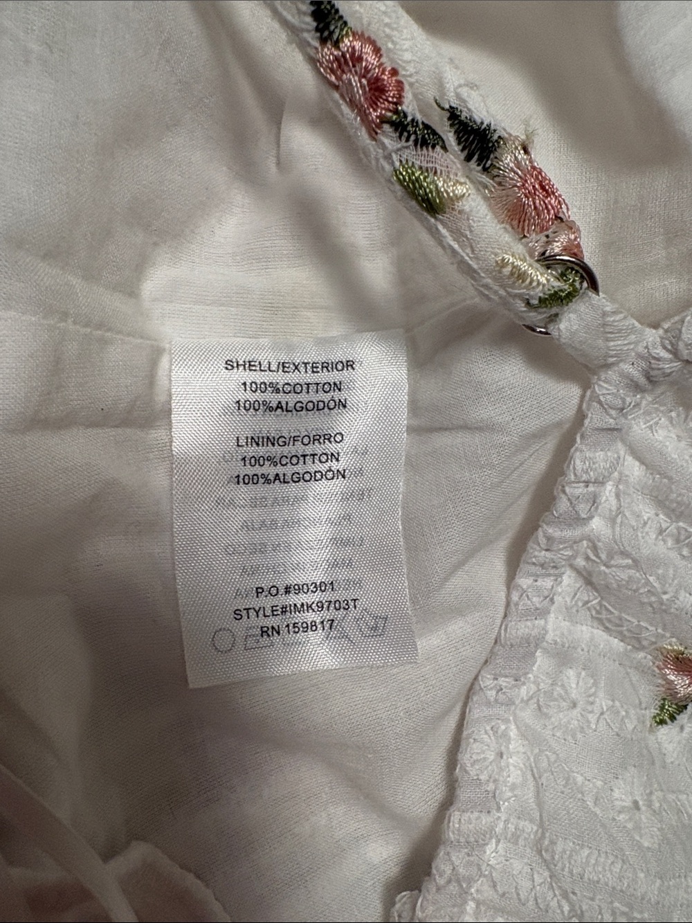 Altar'd State White Lace Floral Bustier Cami - Picture 4 of 5